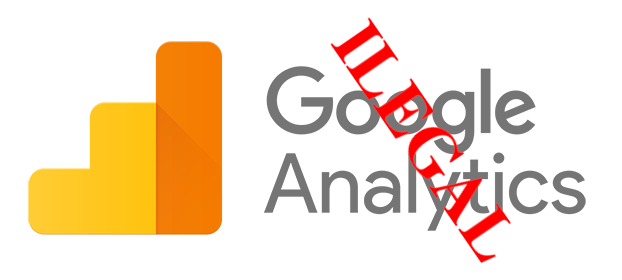 Google Analytics, ilegal